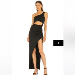Superdown Alaine Maxi Dress in Black